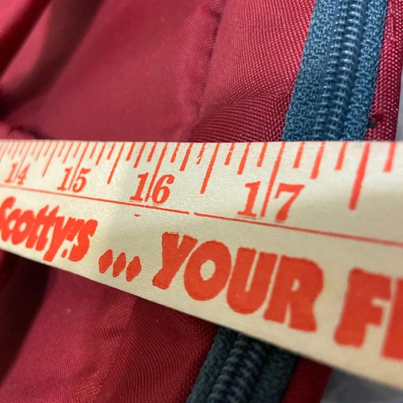 Pyrex 3qt Portables Carry Tote Bag Burgundy/Grey Insulated Hot And Cold - Picture 7 of 9